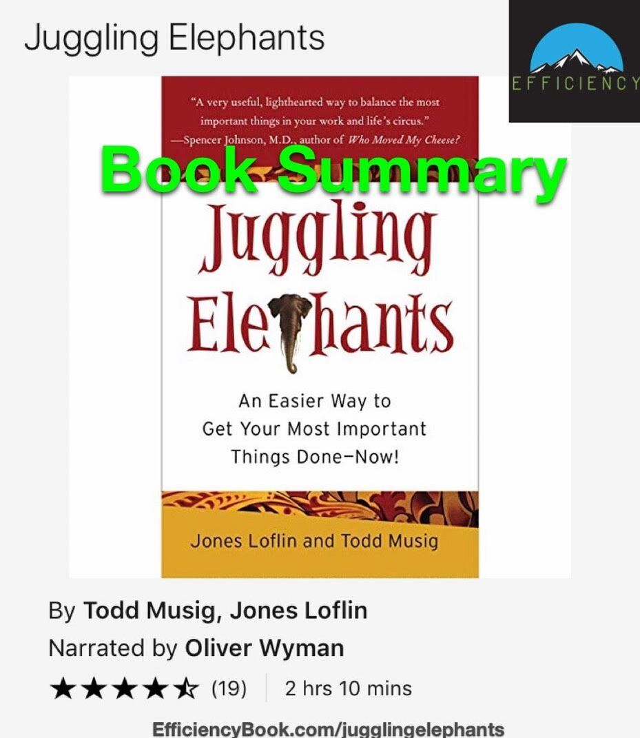 Juggling Elephants Book Summary